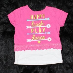 ADORABLE HOT PINK TRIBAL TEE